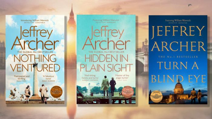 The Complete List of Jeffrey Archer Books In Order of Publication with Dates - 62