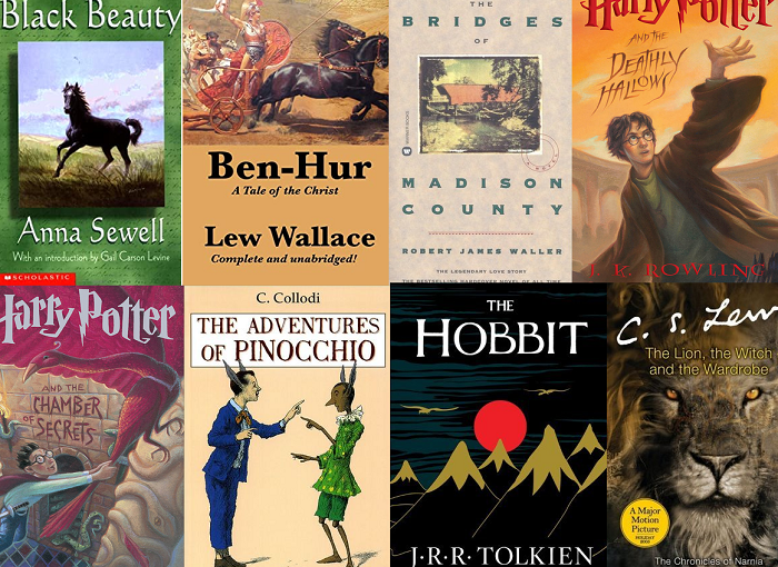 25 Best-Selling Books of All Time The Number of Books Sold