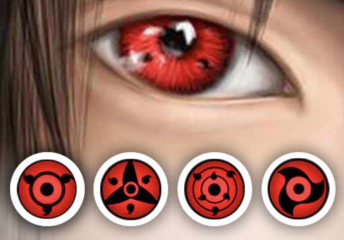 Uchiha Shisui Sharingan Contacts - Colored Contact Lenses