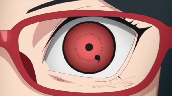 Sasuke Uchiha Sharingan and Rinnegan eyes