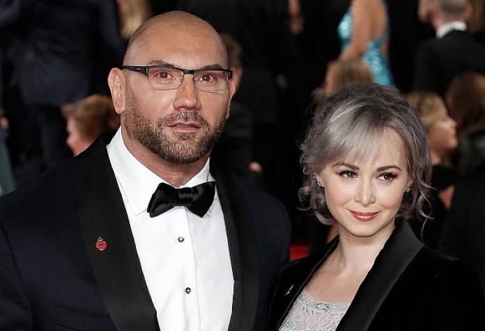 How many times has Dave Bautista been married?