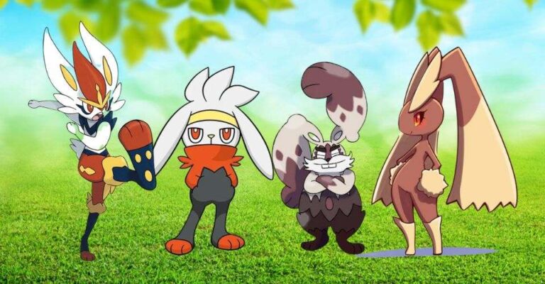 All Bunny Pokemon Based on Rabbit