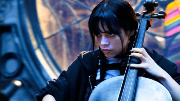Jenna Ortega Play the Cello