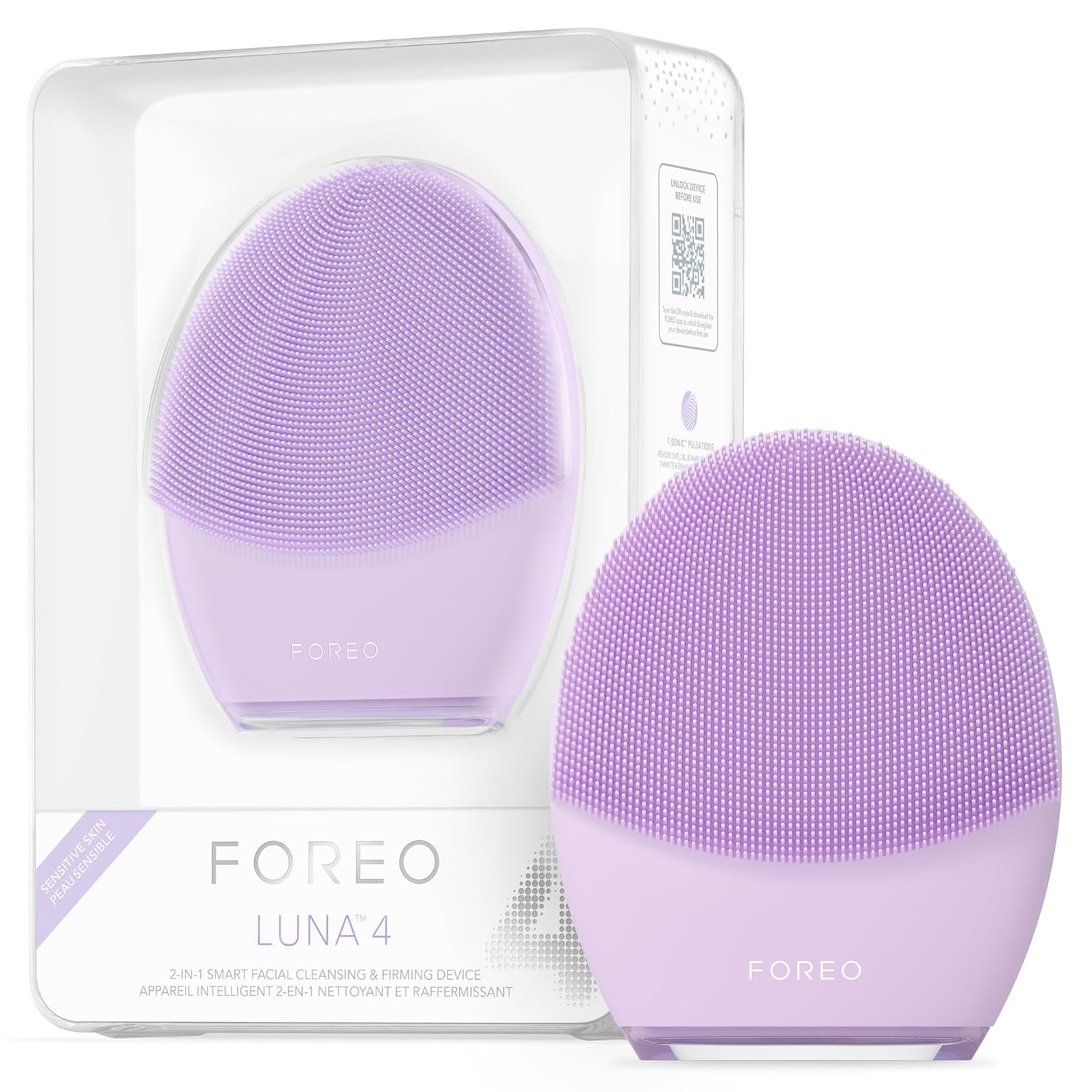 FOREO LUNA 4 Face Cleansing Brush | Firming Face Massager